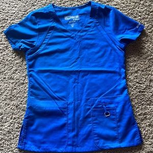 Grey’s Anatomy ACTIVE blue scrub top
